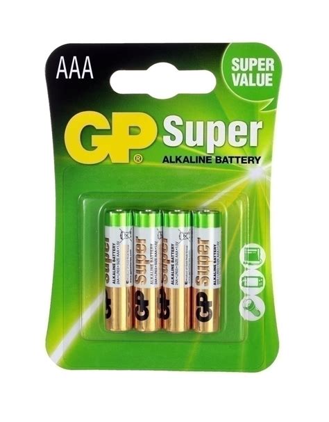 4x Bateria Alkaliczna GP SUPER R3 AAA 1 5V E95 Sklep Opinie Cena W