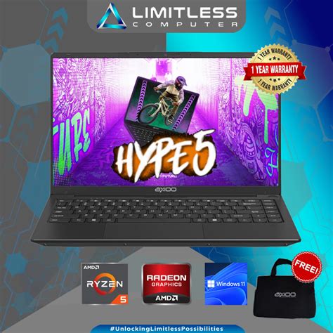 Jual READY Axioo MYBOOK HYPE 5 AMD Ryzen 5 5500U 8GB 256GB RX Vega