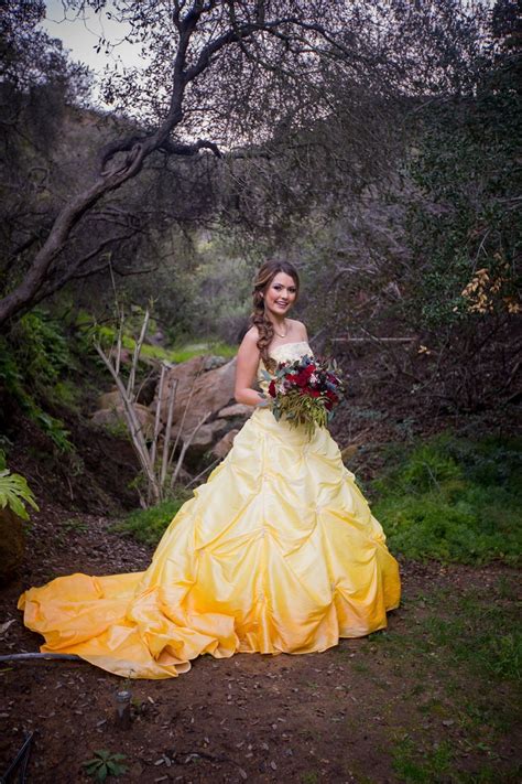 These Beauty and the Beast Wedding Photos Are as Enchanting as the ...