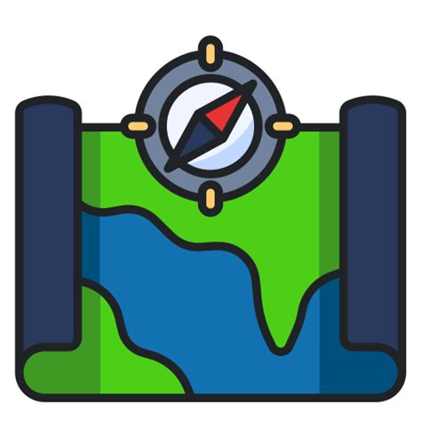 Mapa Iconos Gratis De Mapas Y Ubicación