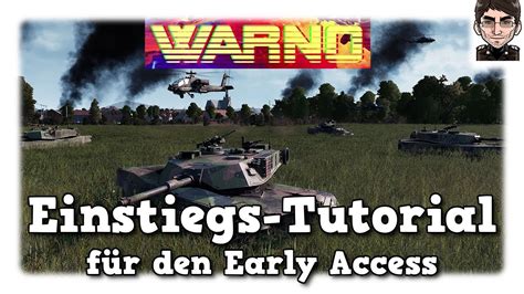 Warno Einstiegs Tutorial Deutsch Early Access Youtube