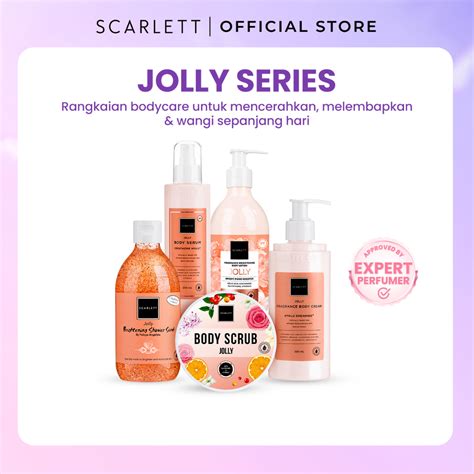 Jual Scarlett Whitening Jolly Series Paket Body Care Scarlett Lengkap