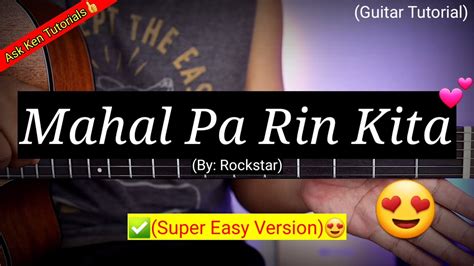 Mahal Pa Rin Kita - Rockstar 😍 | Guitar Tutorial Chords - Chordify