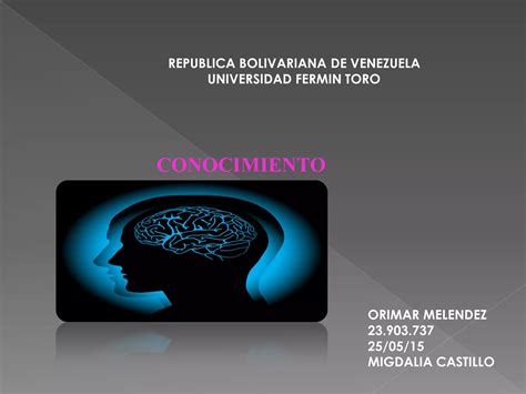 Conocimiento Metodologia Ppt