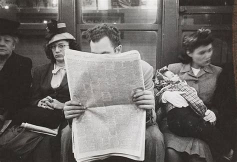 Photographs Of The New York Subway Of The 1940s Taken By A Young