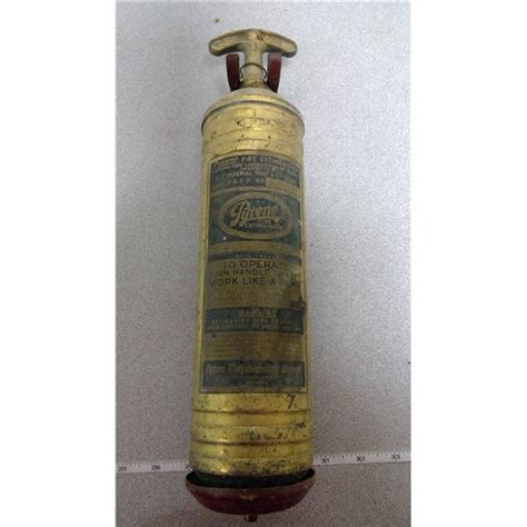 Brass Fire Extinguisher Schmalz Auctions