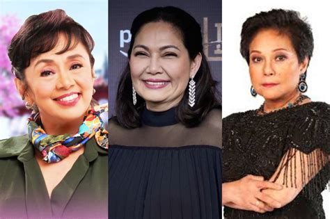 Vilma Maricel Nora Tie At 40th PMPC Star Awards For Movies