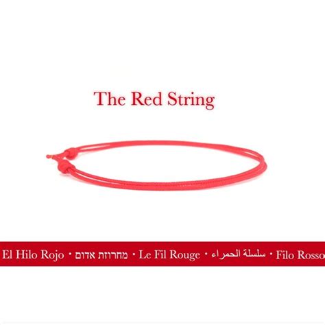 Red String bracelet Kabbalah Red String Soulmates Protection