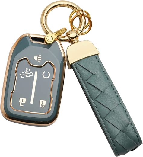 Amazon Bqepe For Chevrolet Key Fob Cover Keychain Fit For