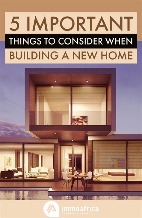 5 Important Things To Consider When Building A New Home