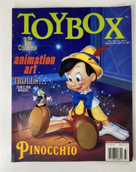 TOYBOX MAGAZINE FOR the Toy Collector Fall 1993 Pinocchio £9.29 ...