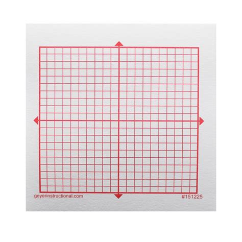 Graphing 3M Post-it Notes, XY Axis, 20 x 20 Square Grid, 4 Pads ...