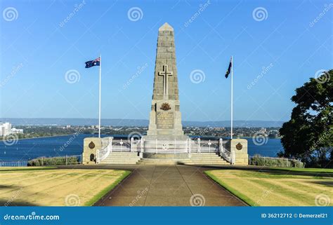 Cenotaph Of The Kings Park War Memorial Editorial Photography Image