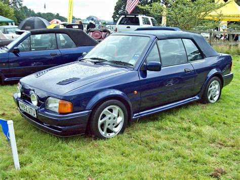 117 Ford Escort Mkiv Xr3i Convertible 1990 Ford Escort Flickr