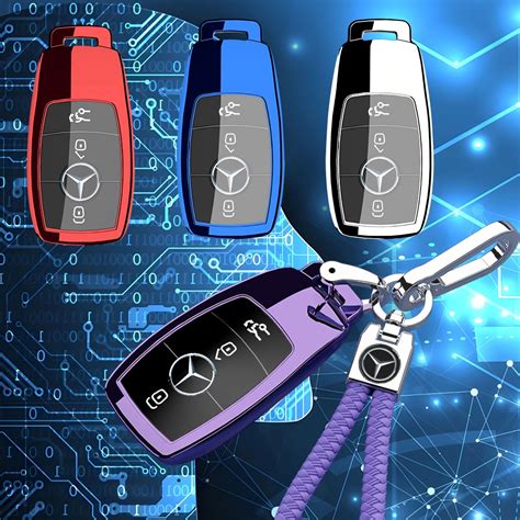 Tpu Car Remote Key Case Cover Shell Fob For Mercedes Benz A C E S