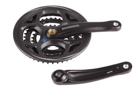 Korba P L 48x38x28 170 SHIMANO ALTUS FC M311 Czarna Korby Rowerow