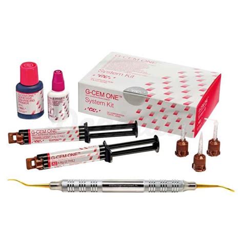 G Cem One System Kit Cemento De Resina Autoadhesivo Gc Dentaltix