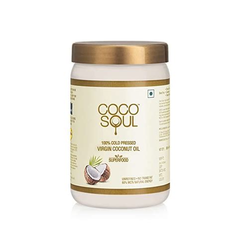 Coco Soul Cold Pressed Natural Virgin Coconut Oil