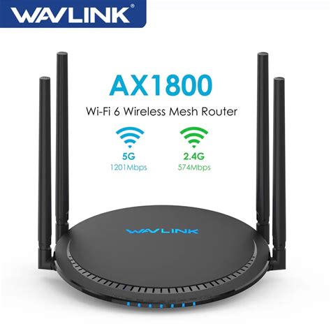 Wavlink Ax1800 Wifi 6 Malha Roteador 2 4g 5g Banda Dupla Gigabit