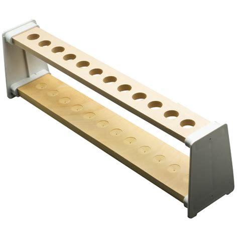 RVFM Wooden Test Tube Rack 12 Holes Rapid Online