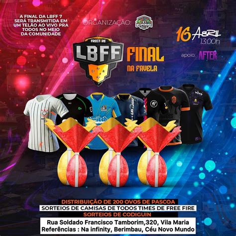 Lbff 2022 Final Será Transmitida Em Telão Na Favela Free Fire Ge