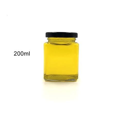 Xuzhou 200ml Square Honey Glass Jar High Quality Jar Glass 200mlairtight Glass Jarglass