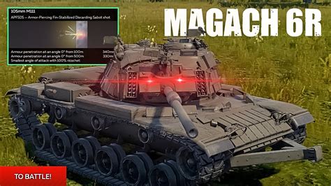 Magach 6R Israeli Medium Tank Gameplay War Thunder Mobile YouTube