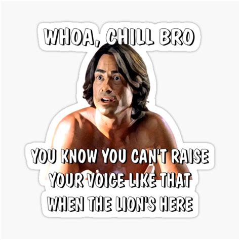 "GRANDMA'S BOY - Whoa, chill bro..." Sticker for Sale by SynthOverlord | Redbubble