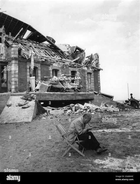 Producer Darryl F Zanuck On Set Location Candid During Filming Of The