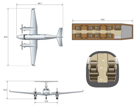 King Air 350 Interior Dimensions Home Alqu