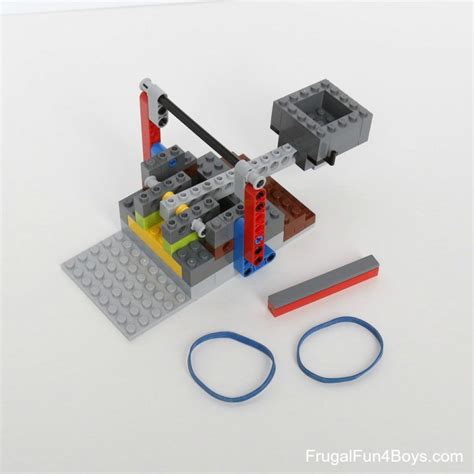 Pumpkin Launch How To Build A Catapult With Lego Bricks Frugal Fun