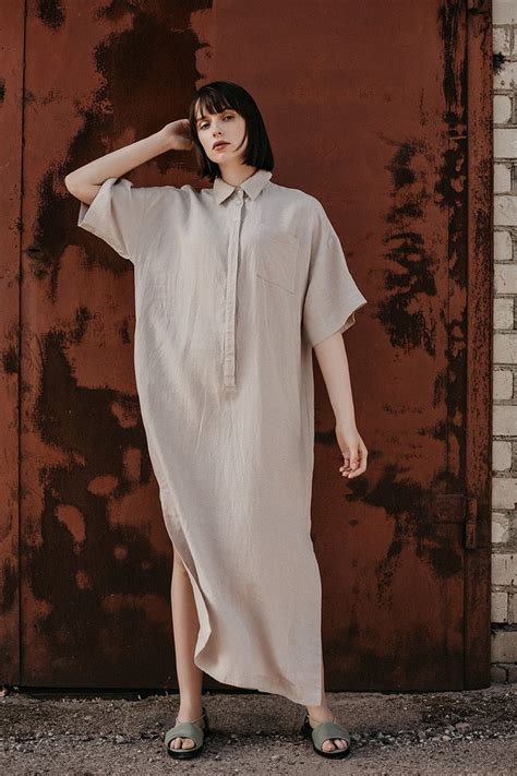 Linen Dress Motumo 18S4 設計館 motumo 洋裝 連身裙 Pinkoi