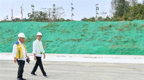 Progres Pembangunan Tol Ikn Balikpapan Sudah Persen Perjalanan Ke