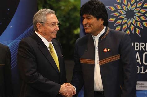 Felicita Evo Morales A Ra L En Su Cumplea Os Escambray