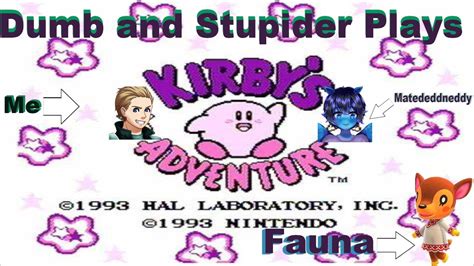 Dumb And Stupider Play Kirby Adventure Part 2 Feat Matededdneddy And