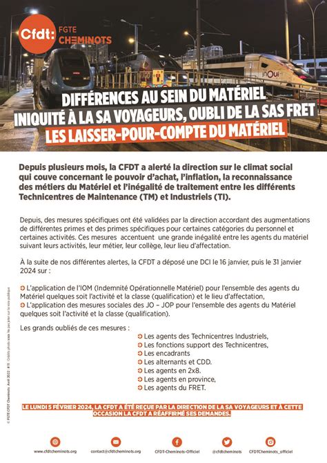 CFDT Cheminots Table Ronde ASCT La CFDT Revendique Lapplication