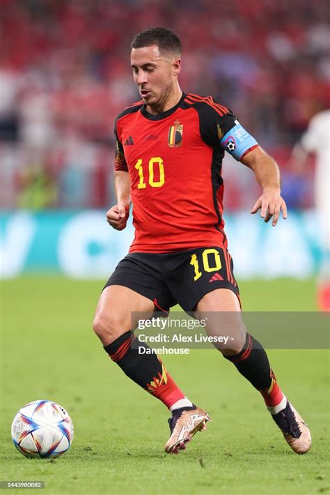 Eden Hazard Of Belgium During The Fifa World Cup Qatar 2022 Group F