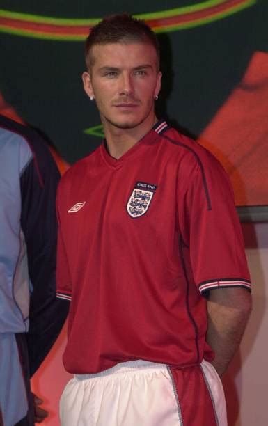 Beckham Models New England Kit Pictures Getty Images