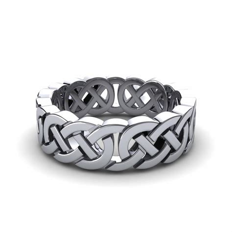 Achetez Alliance Pour Femme Celtic Knot En Argent Blanc Glamira Fr