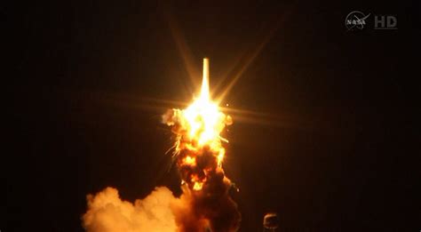 NASA Reveals Aftermath Of Orbital Sciences Rocket Explosion At Mid ...