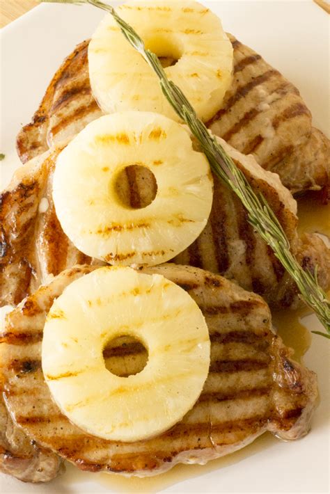 Skinny Pineapple Teriyaki Pork Chops