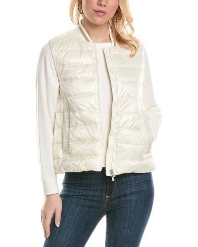 Natural Peserico Jackets For Women Lyst