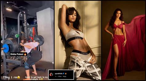 Monday Motivation Disha Patani Gives Major Fitness Goals As She Does