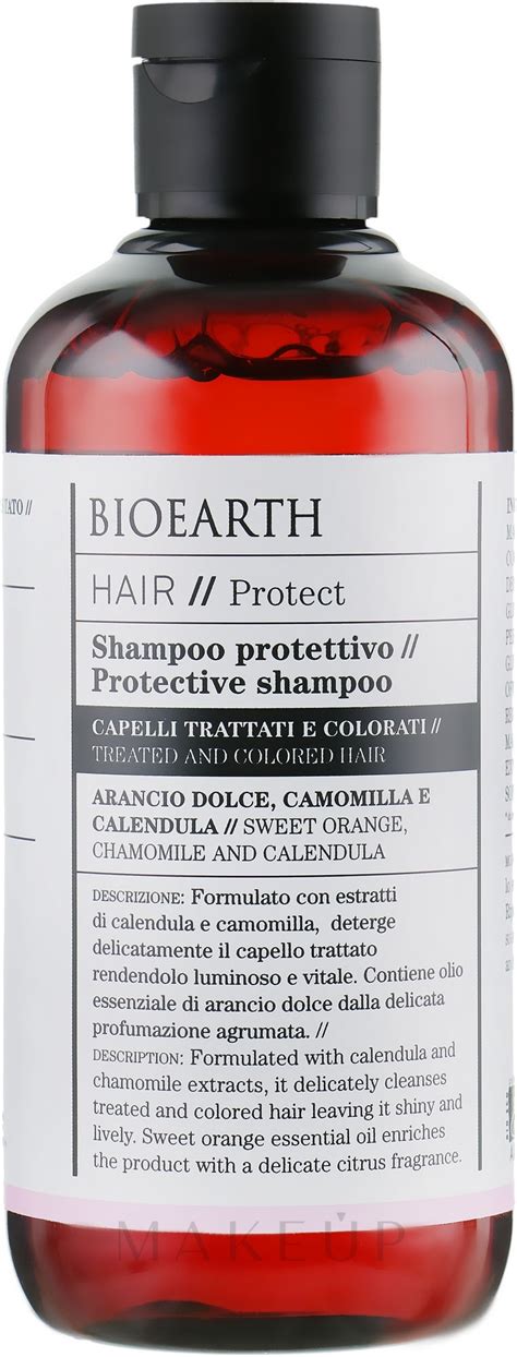 Bioearth Hair Protective Shampoo Colour Protection MAKEUP