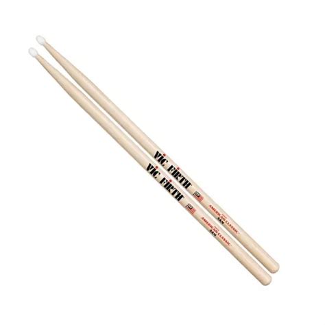 Baquetas Vic Firth An Punta Nylon Para Bater A Percusi N Color