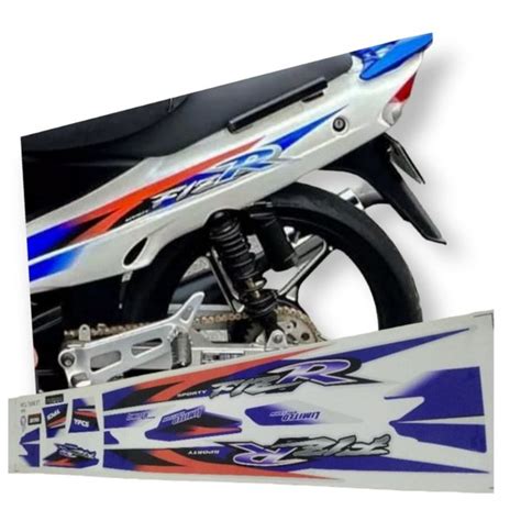 Jual Sticker Striping Motor Yamaha Fiz R F Zr Limited Edition Le Biru