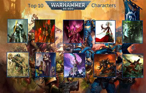 My Top 10 Warhammer 40k Characters by Usermicko2002 on DeviantArt