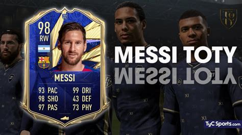 Messi Entró Al Toty De Fifa 21 Como El Jugador 12 Tyc Sports