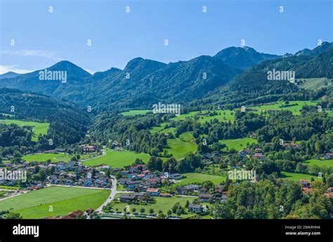 The Beautiful Alpine Region Around Brannenburg In The Upper Bavarian