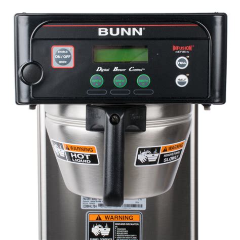 Bunn Brewwise Icb Dv Stainless Steel Infusion Tall Coffee